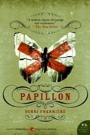Cover of Papillon by Henri Charrière