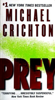 Cover of Prey by Michael Crichton