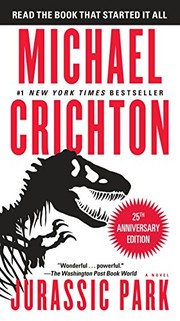 Cover of Jurassic Park by Michael Crichton
