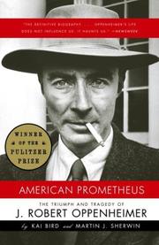 Cover of American Prometheus by Kai Bird and Martin J. Sherwin
