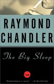 Cover of The Big Sleep by Raymond Chandler