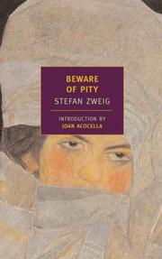 Cover of Beware of Pity by Stefan Zweig